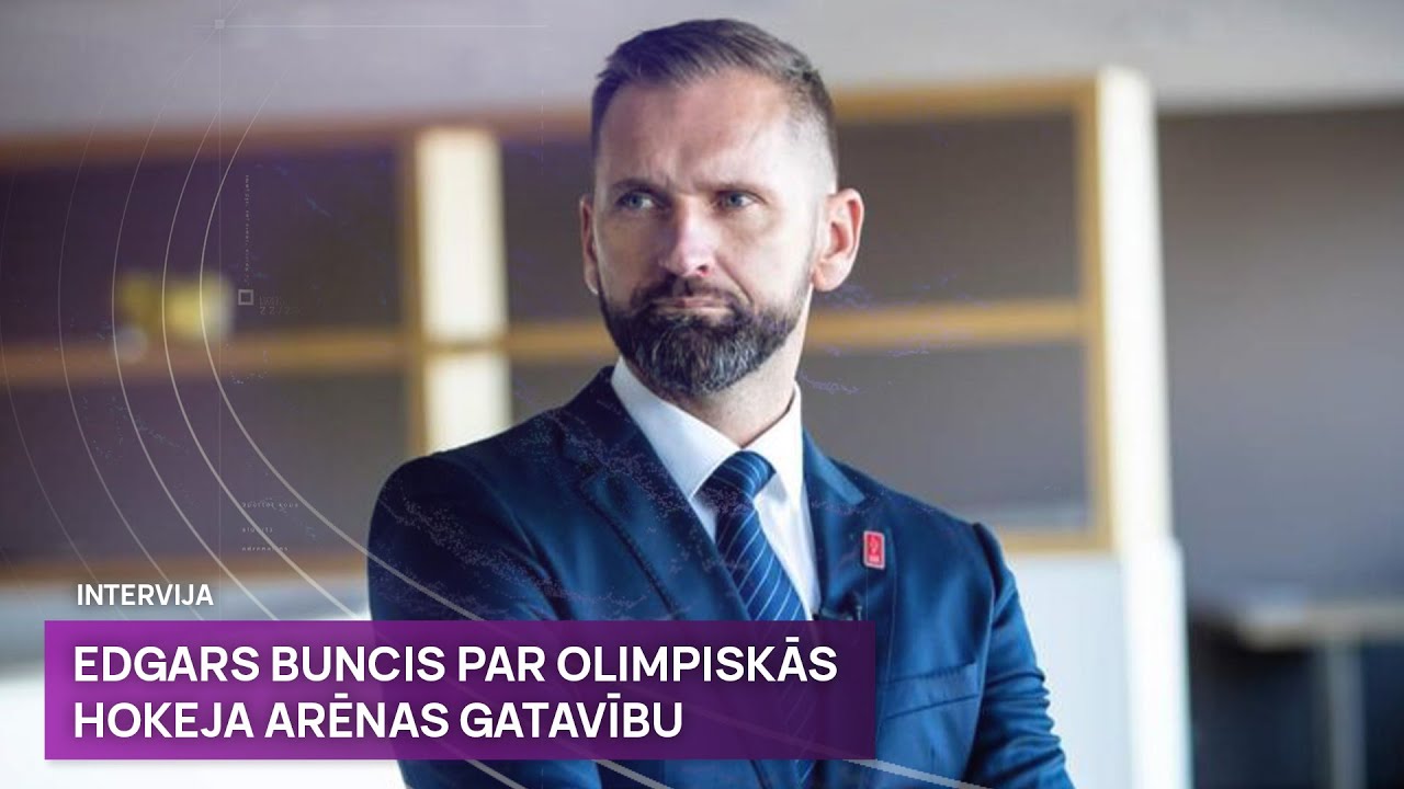 Edgars Buncis par Olimpiskās hokeja arēnas gatavību mēnesi pirms OS sākuma | Sporta Studija