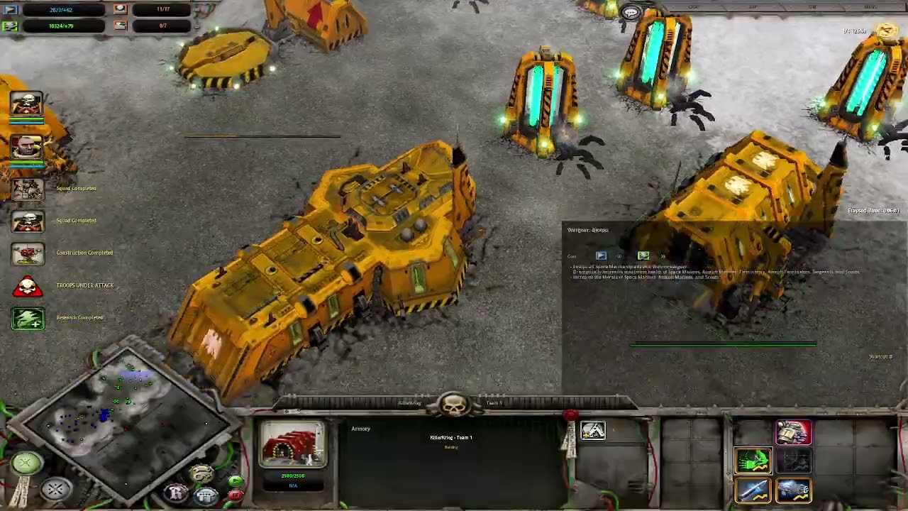 DOW Comp stomp vs. Insane