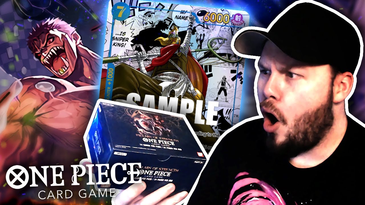 MANGA RARE PULLED! 4x ONE PIECE Card Game OP03 Pillars of Strength Opening!