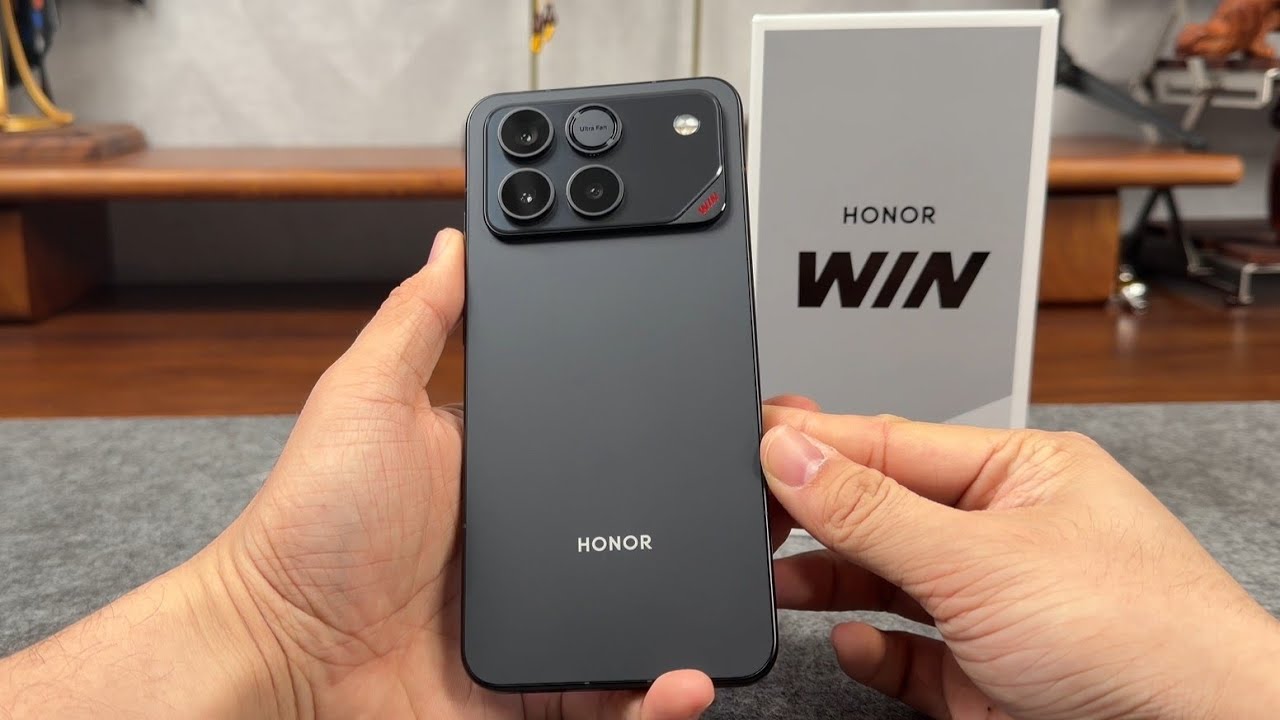 Распаковка HONOR WIN Black 🔥 Обзор | Аккумулятор 10000 мАч + тест AnTuTu!