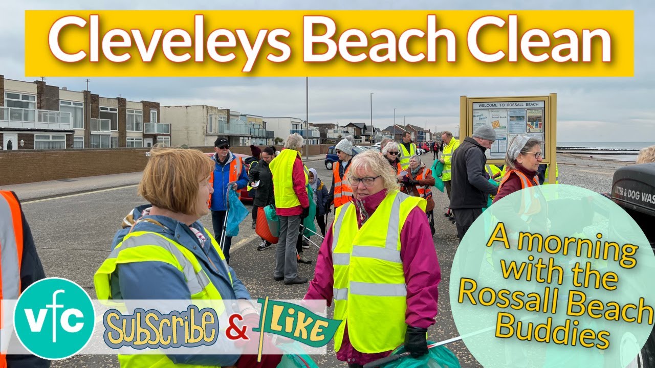 Community Beach Clean Up | join the Rossall Beach Buddies in Cleveleys