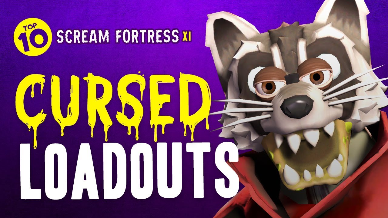 TF2 - Top 10 Cursed Loadouts of Scream Fortress XI