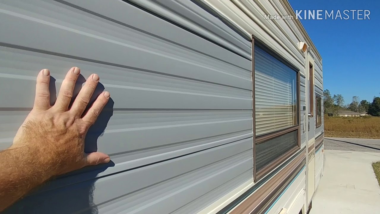 Painting my camper. (look for part 2!)