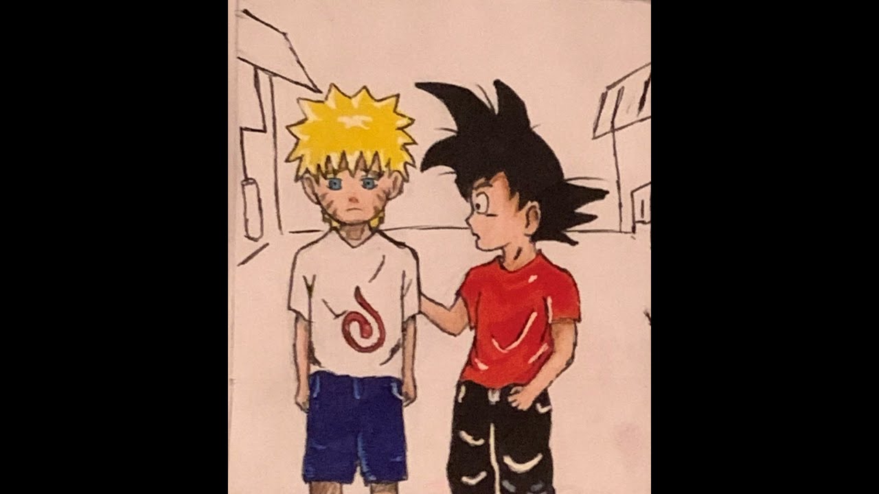 Goku en el mundo de naruto ep.1