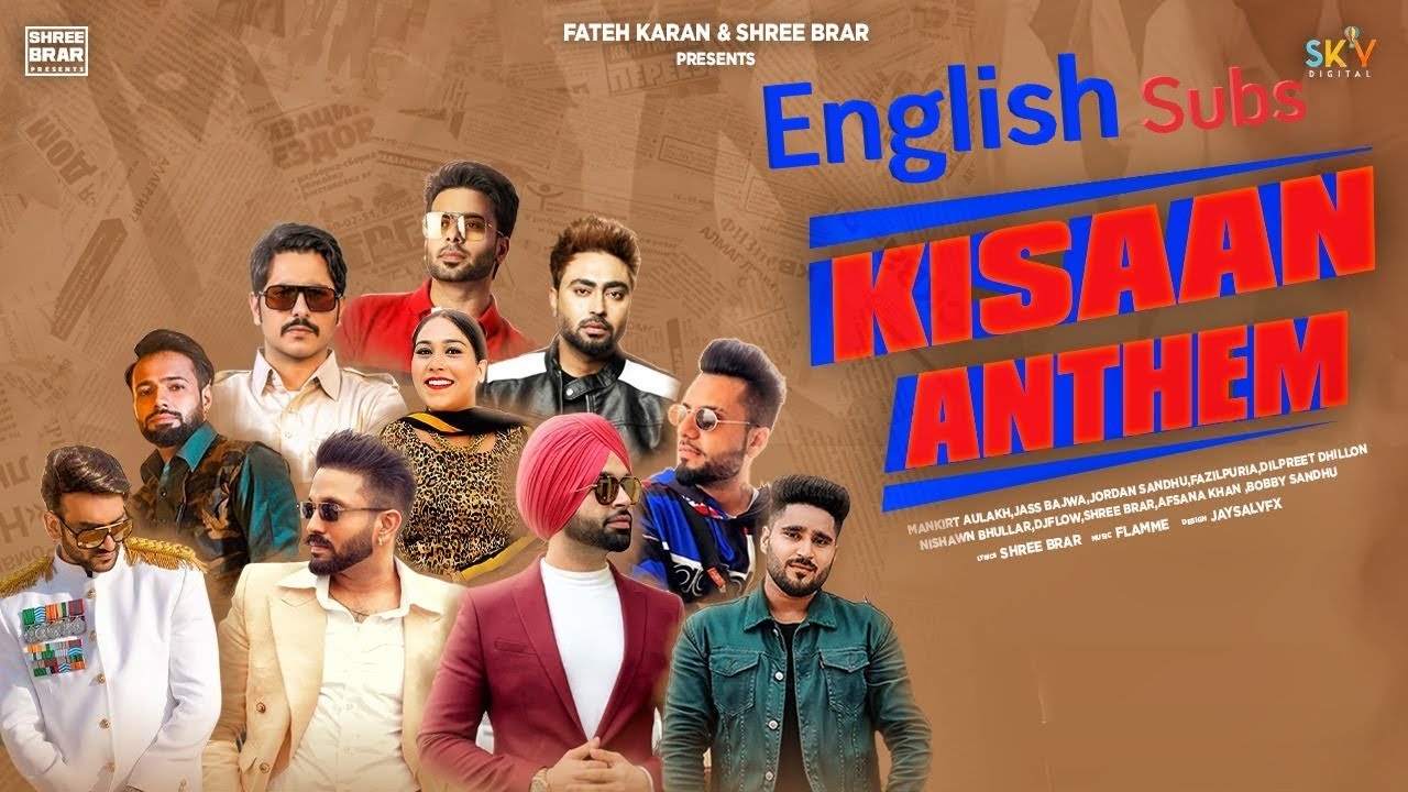 Kisaan Anthem Professional English Translation (Turn on Subtitles)