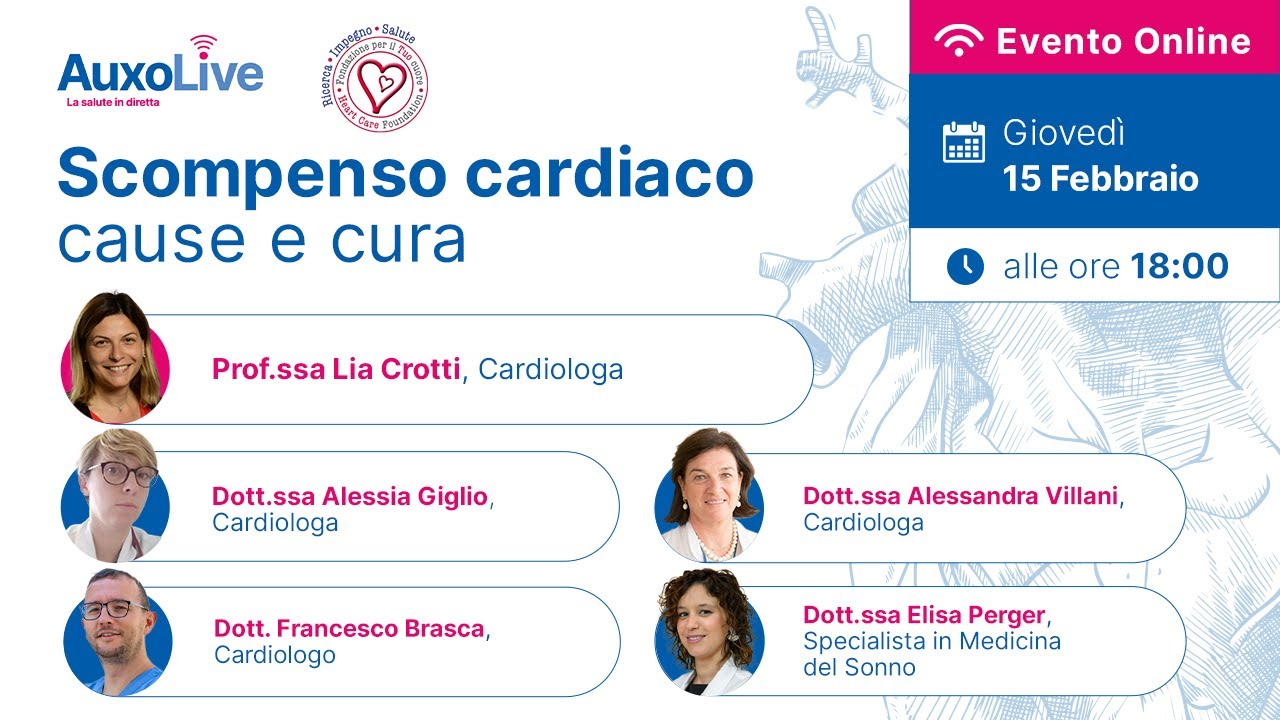 Scompenso cardiaco: cause e cura