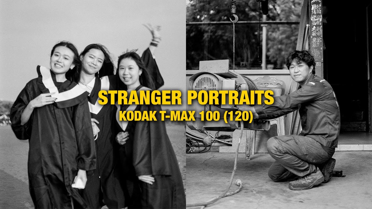 Stranger Portraits | Taking Portraits of Strangers in Taiwan | Kodak TMAX 100 120 Film