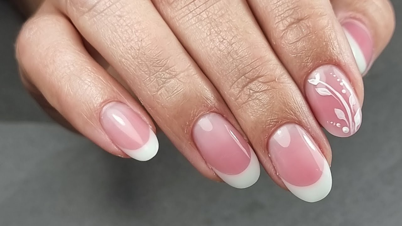 the real frombré nails - french ombre - naildesign