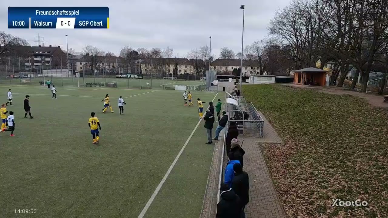 D3 Walsum09 vs C2 SGP Oberlohberg Testspiel 11 gegen 11 /  1. Halbzeit