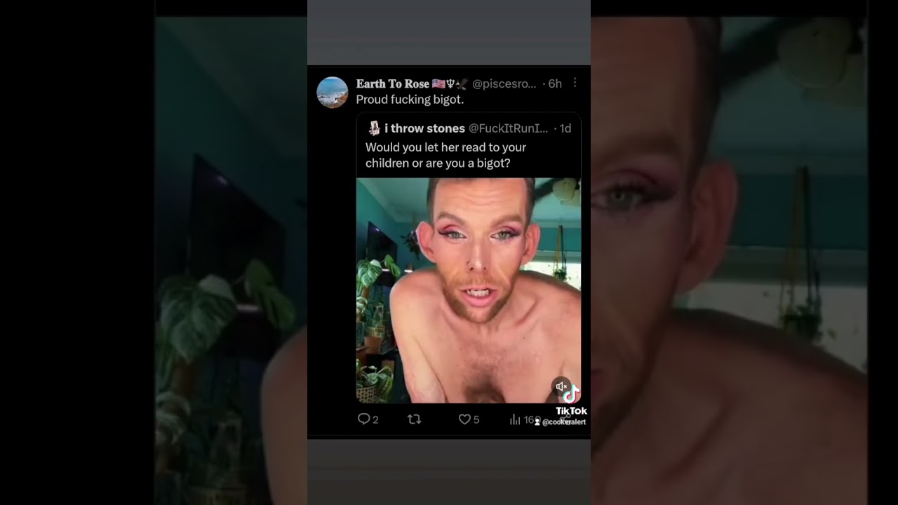 Arezu aka twitter cooker piscesrose_ admits their bigotry of the LGBQTI community