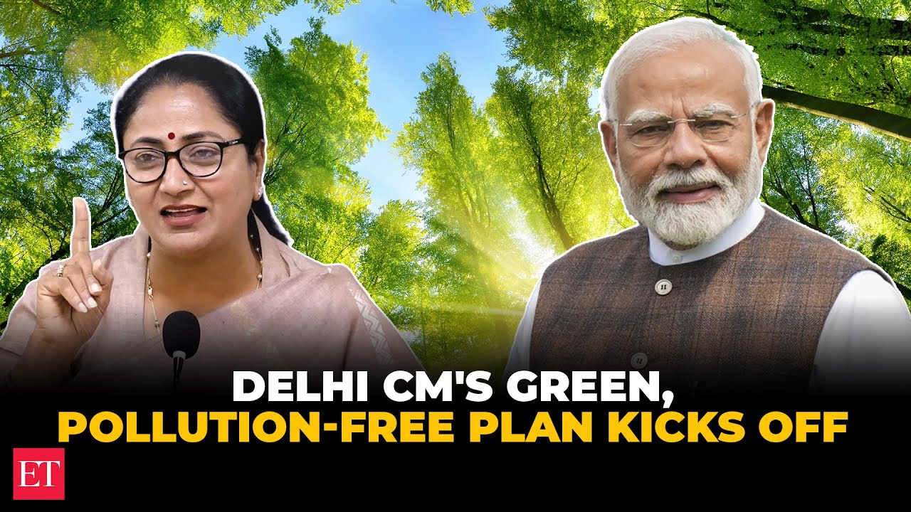 Delhi CM Rekha Gupta launches 18 Namo Oxygen Parks; 15 lakh tree plantation planned