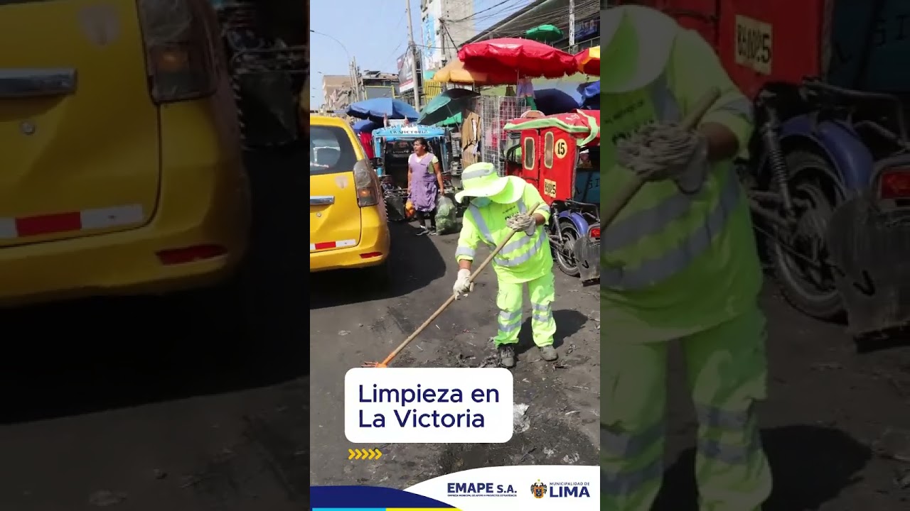#Emape: Limpieza y recojo de residuos s&oacute;lidos.