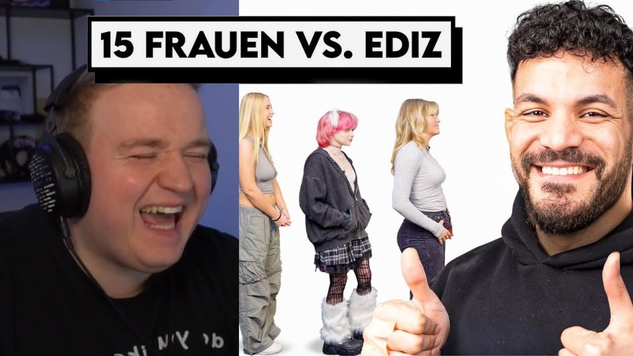 ICH KANN DAS NICHT... EDIZ VS 15 FRAUEN 😂 | Fabo reagiert