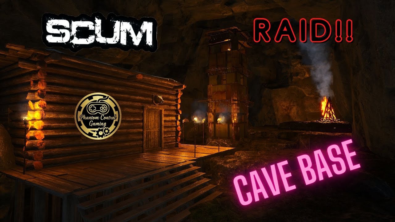 Check Out This Cool Cave Base We Raided, Base Raiding In Scum. (Scum 2022)