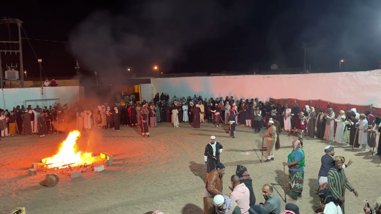 مزمار شباب اهل النخل والمعازيم صف الشغب لحظة دخول صف الشغب 1445/7/20هـ