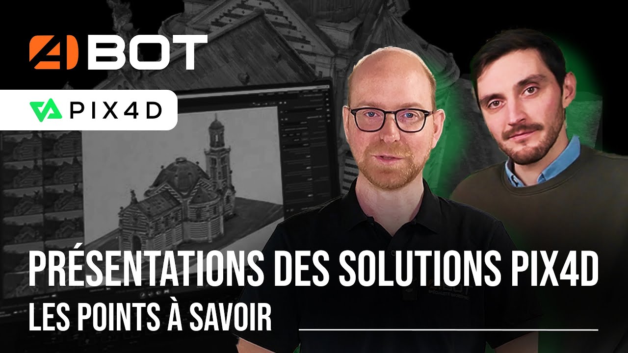 Présentation des solutions Pix4D – Le logiciel de photogrammétrie pour les pros du drone