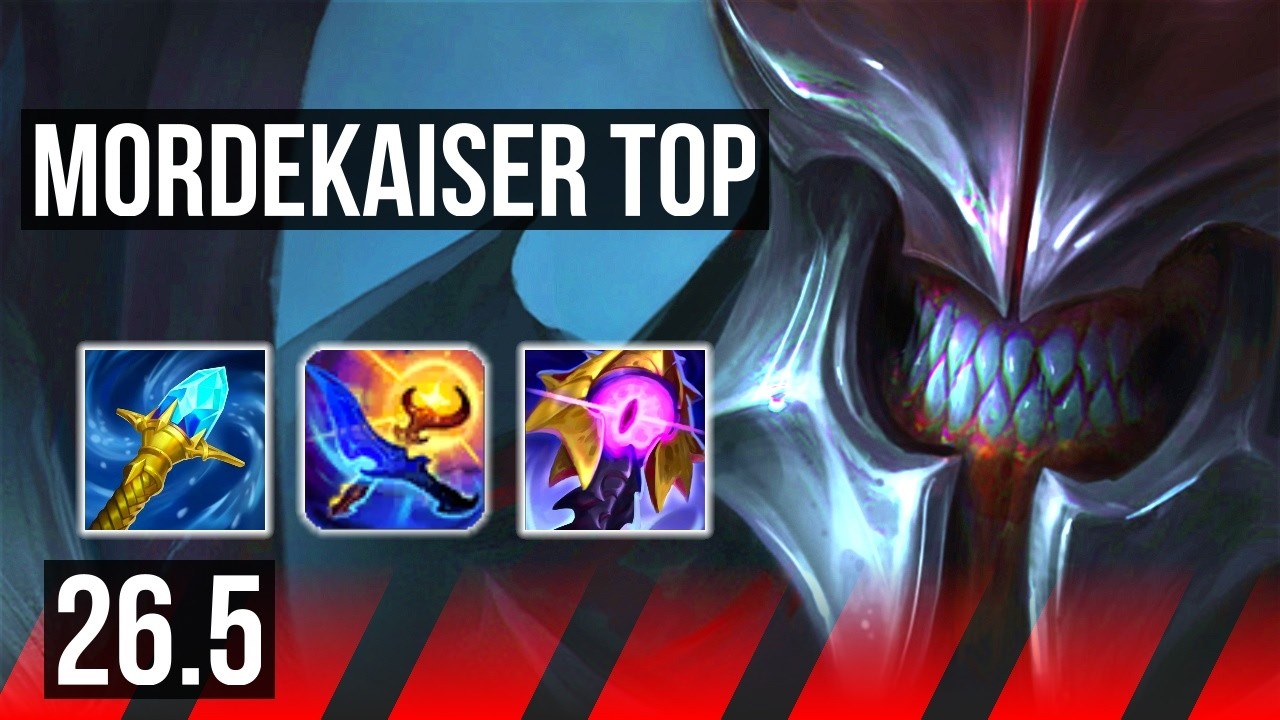 MORDEKAISER vs MALPHITE (TOP) | EUNE Master | 26.5