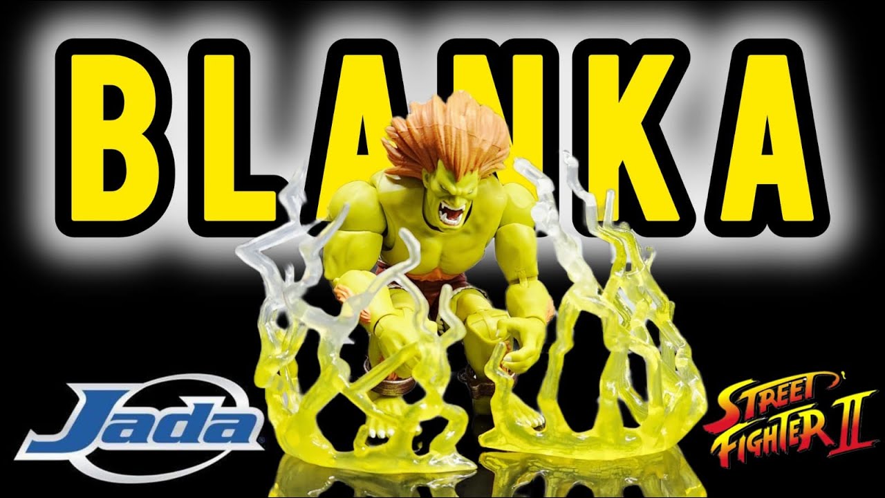 Jada Toys BLANKA Street Fighter 2 ¡¡¡ CASI PERFECTO !!!