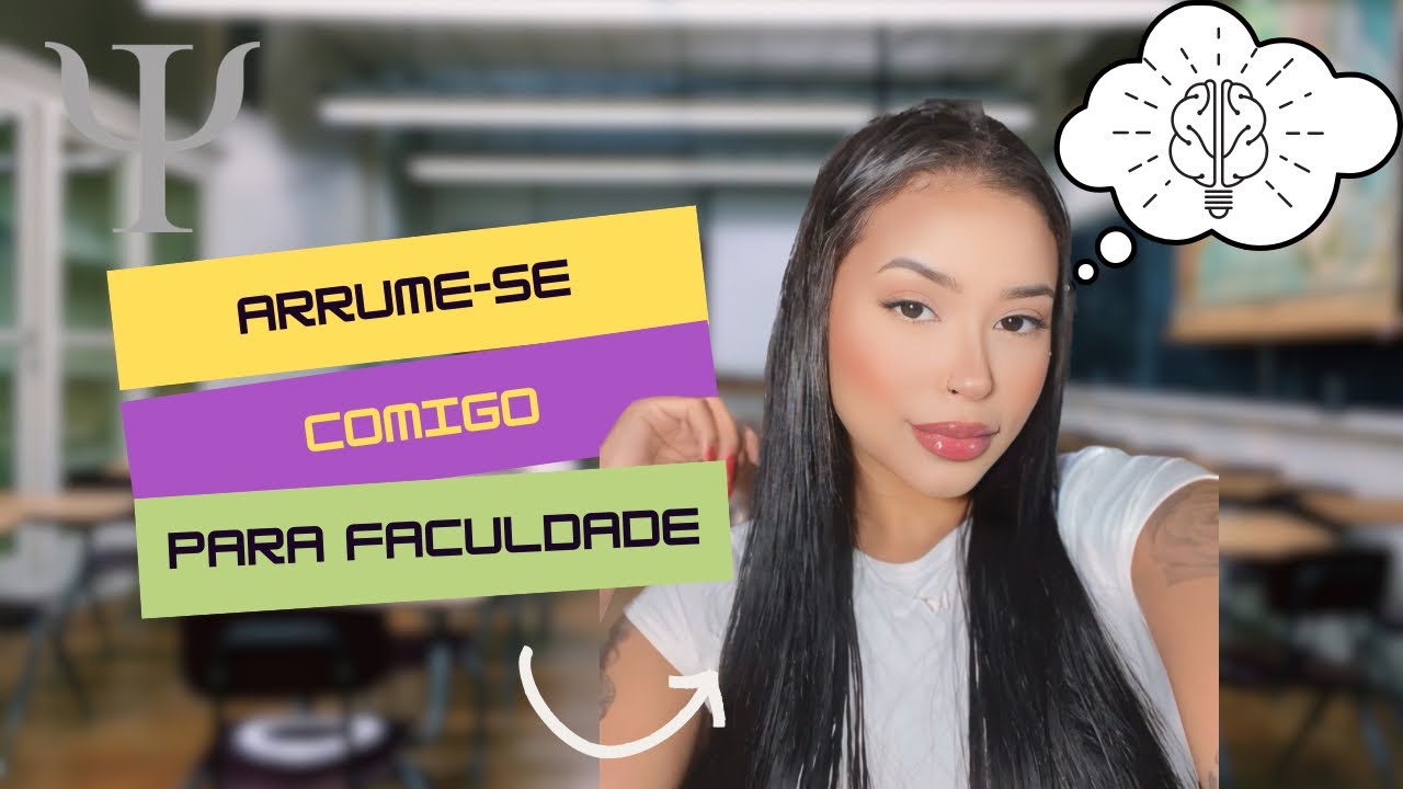 ARRUME-SE COMIGO PARA A FACULDADE | Primeiro dia de Aula.