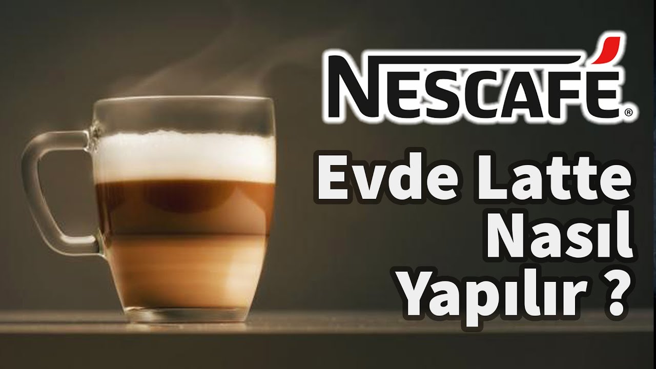 Как приготовить латте дома с Nescafe?