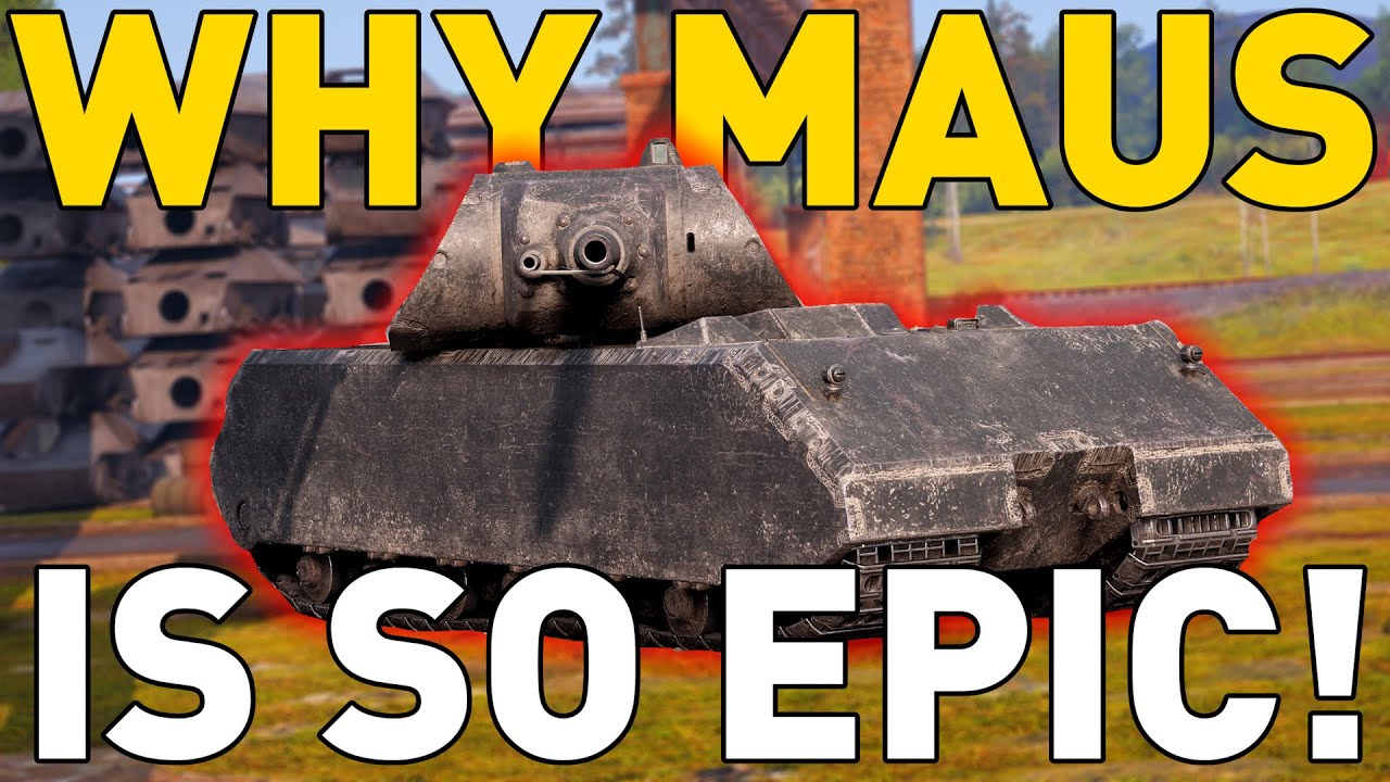 Почему MAUS ЭПИЧЕСКИЙ в World of Tanks!