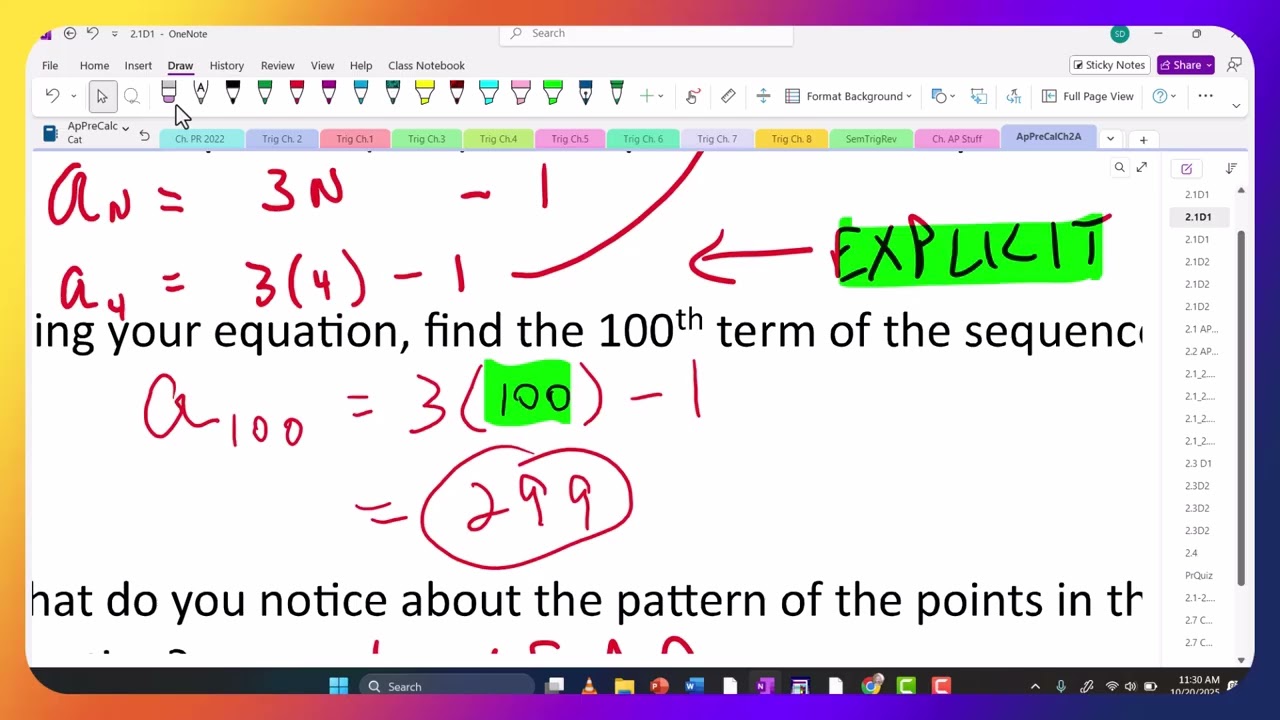 Arithmetic and Geometric Sequences