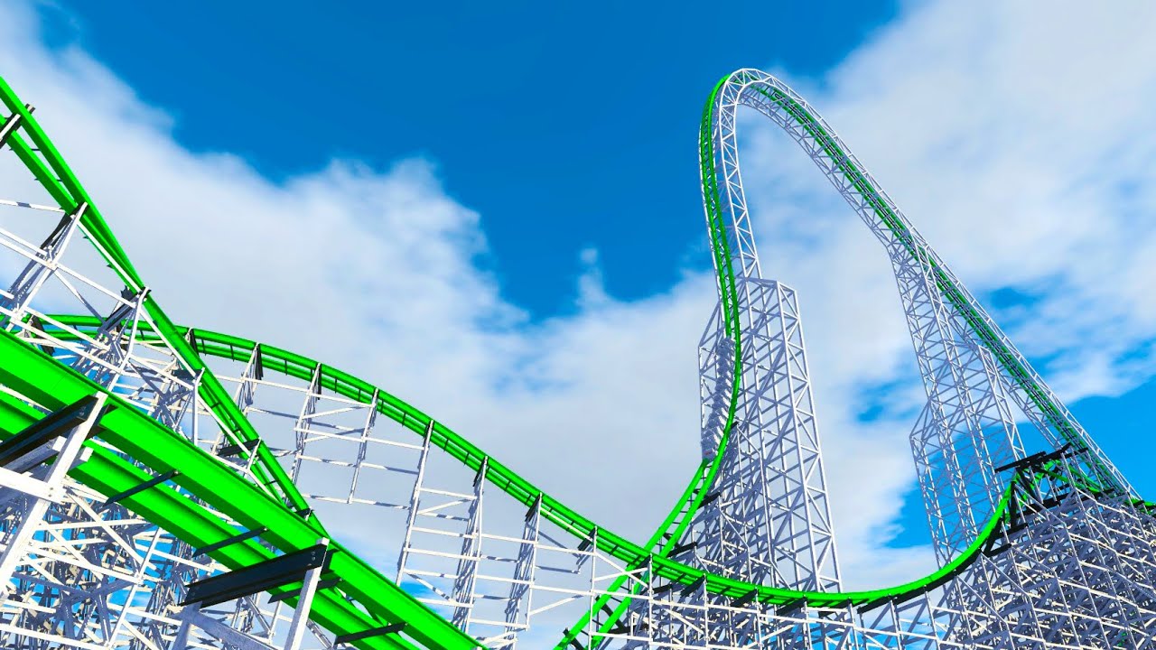 World's Tallest RMC Concept (with 6 Inversions)