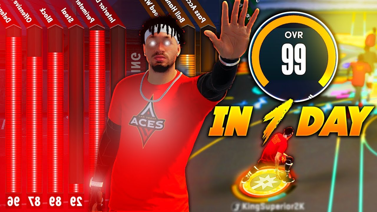 NBA 2K21 HOW TO GET A 99 OVERALL IN ONE DAY ON NEXT GEN PS5 XSX FASTEST WAY TO GET 99 OVERALL