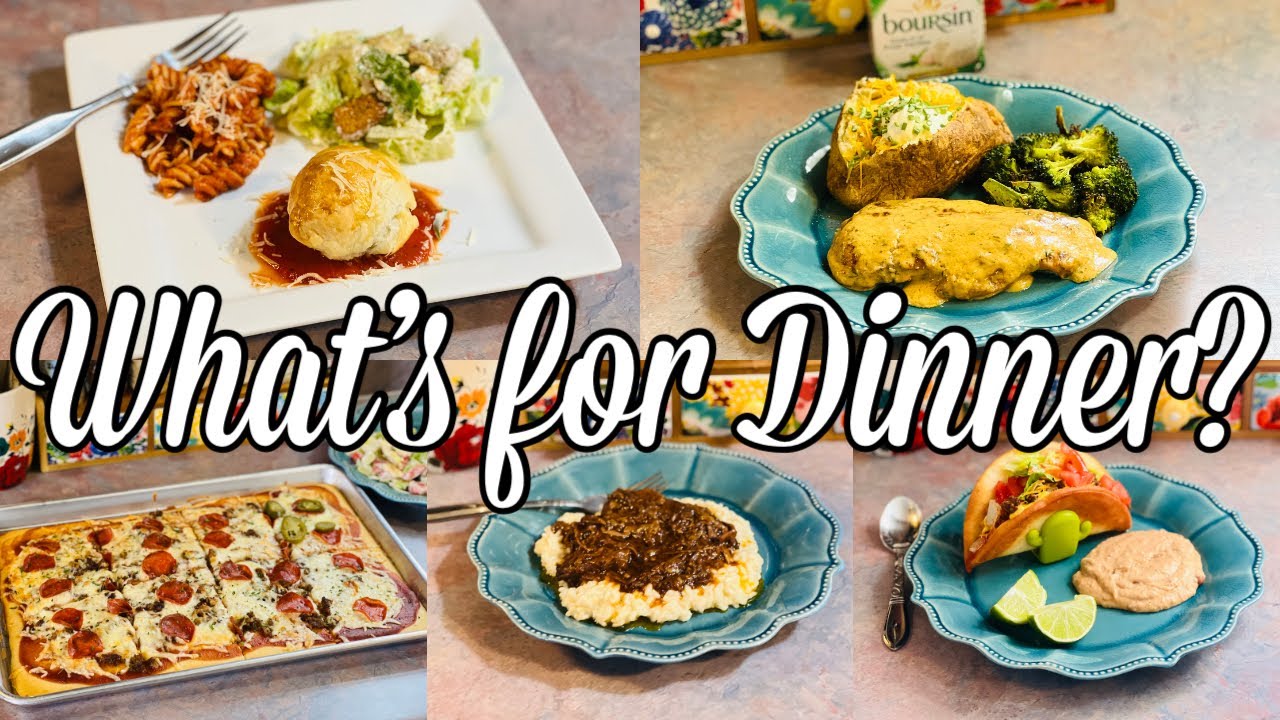 What’s for Dinner | Simple Budget Friendly Family Meal Ideas | March 2023