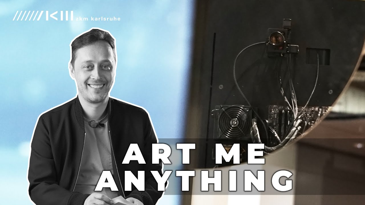 Artist Talk with Christian Mio Loclair | Art me Anything @ZKM Karlsruhe