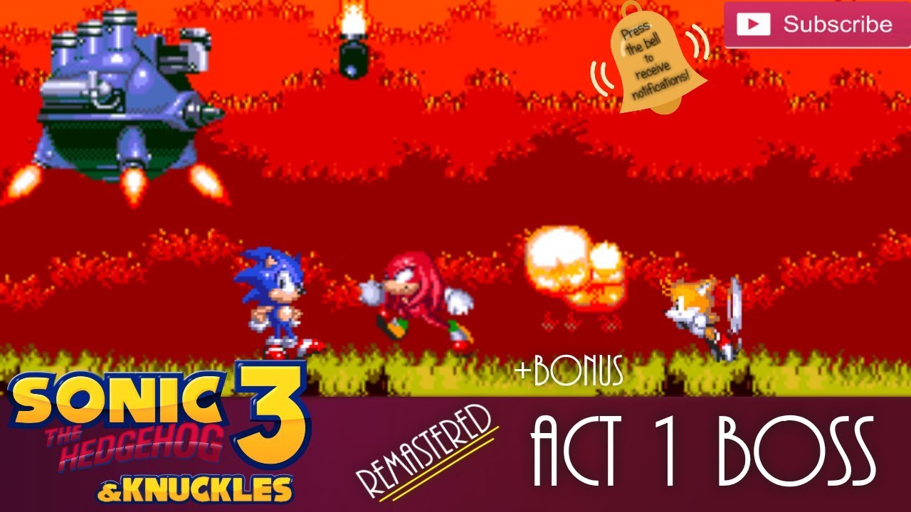 Sonic 3 & Knuckles - Act 1 Boss (S3 Version) Remix