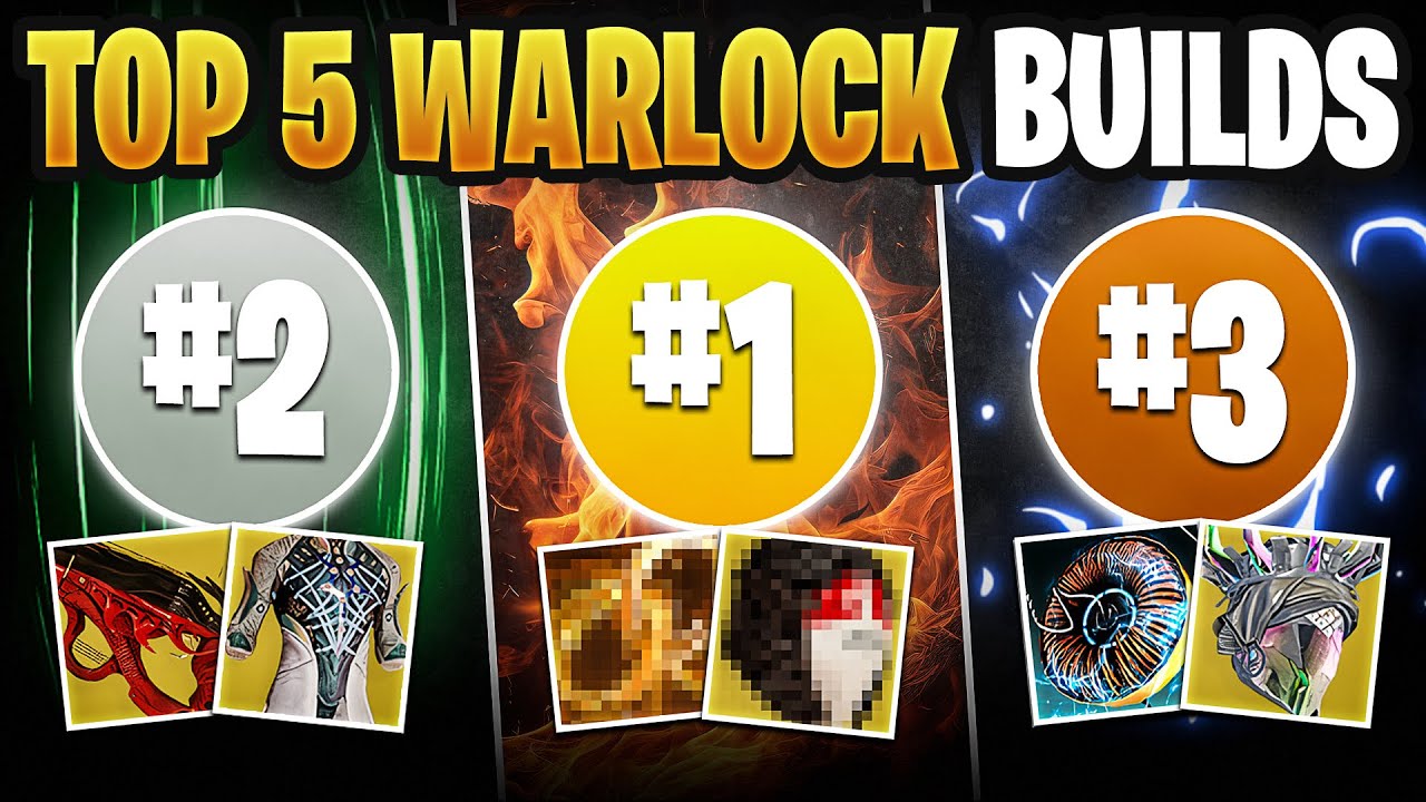 The Top 5 WARLOCK Builds that Every Guardian Needs for PVE Content | Destiny 2 The Final Shape