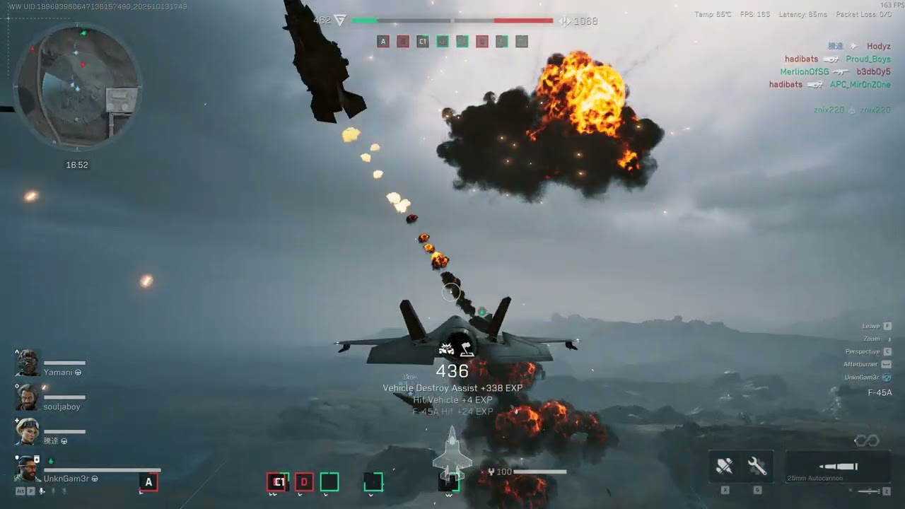 Lets try New F45a Fighter plane in Delta Force - 4K 60 FPS