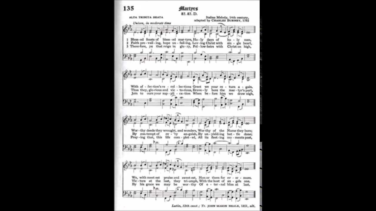 Blessed Feasts of Blessed Martyrs (Alta Trinita Beata)