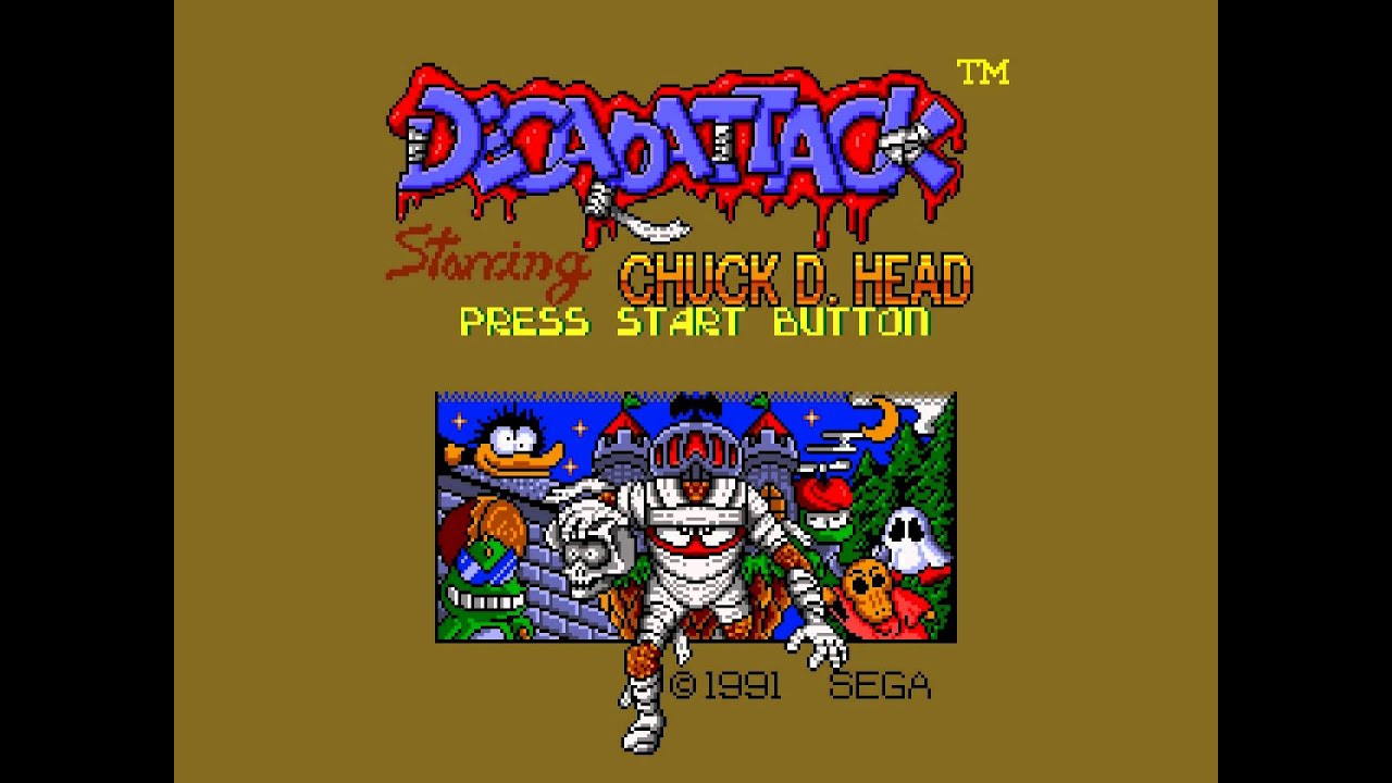 Decap Attack - Track 6 Music (Mega Drive / Genesis)