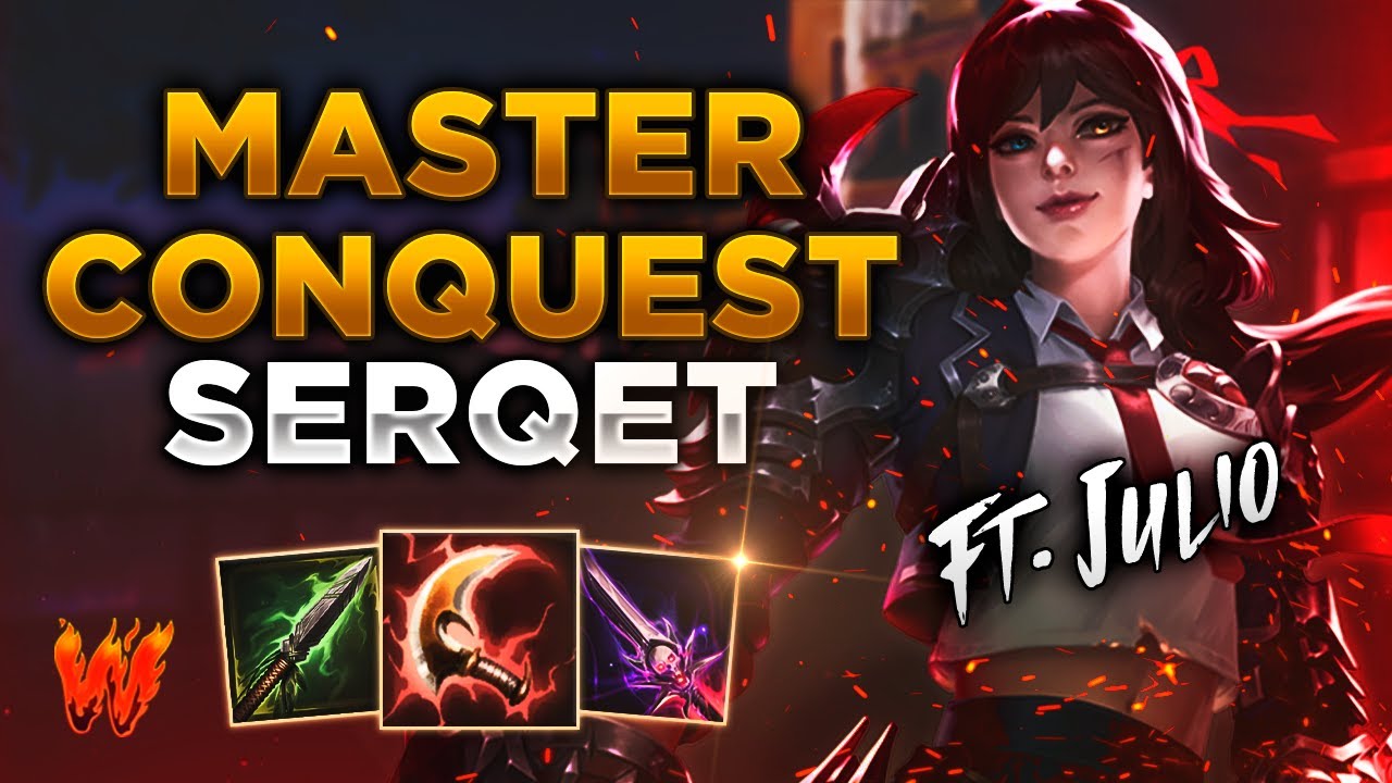 SERQET, SACANDO EL CARRO MAXIMO ft. Julio- Warchi - Smite Master Conquest S11