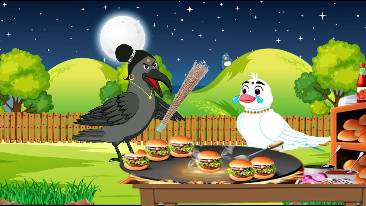 सौतेली मां का जुल्म/Hindi Cartoon/ Katun/Chidiya wala cartoon/cartoon/  @kookootvhindi