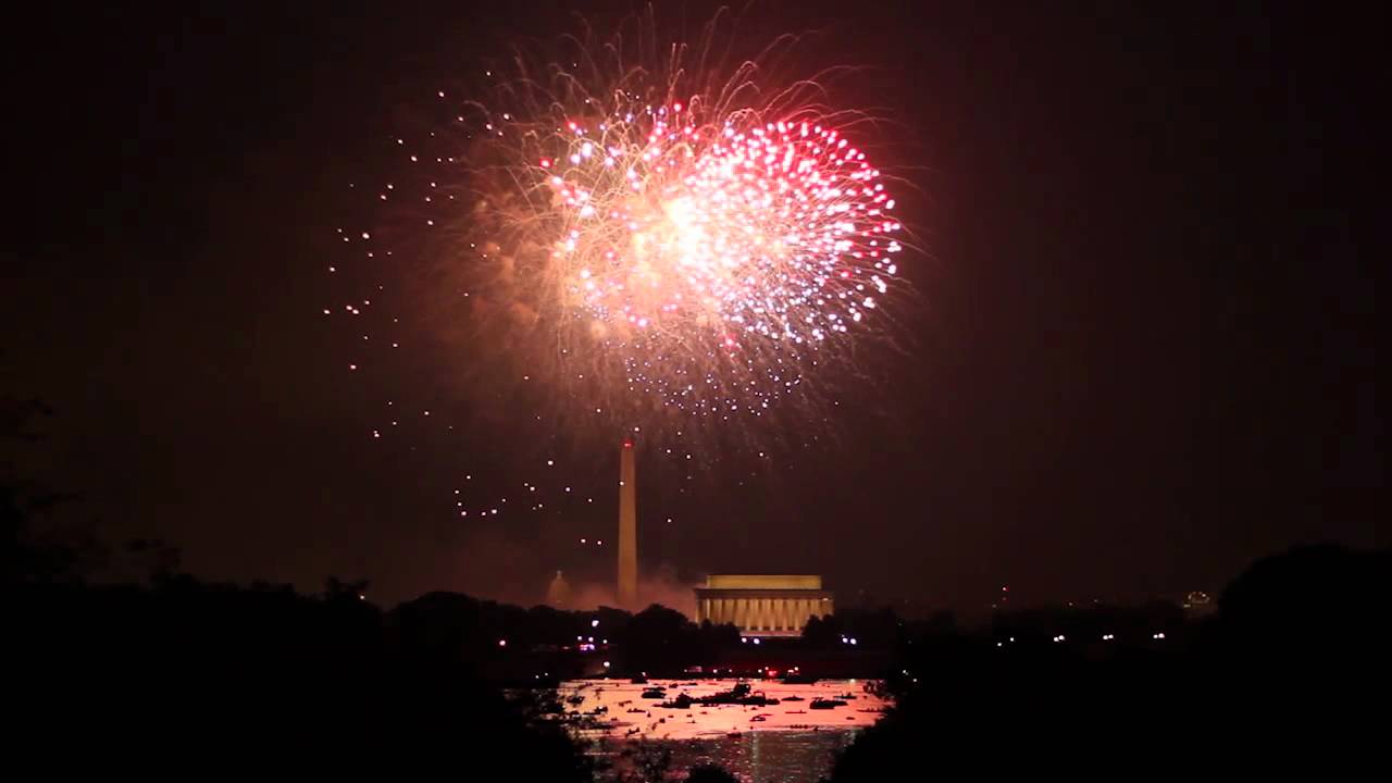 4th of July Fireworks, National Mall, Washington DC, 2012
