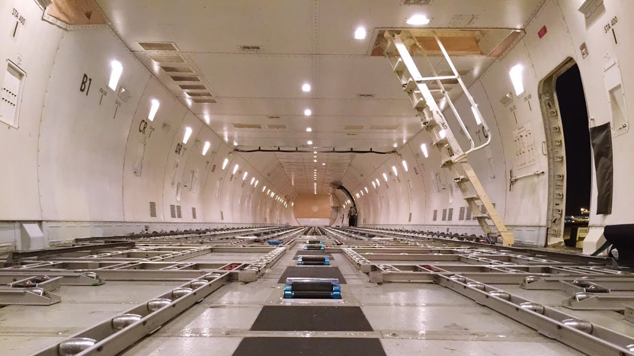 EVA AIR 長榮航空747-400 貨機內裝大揭密 747-400 Cargo Aircraft Interior Revealed