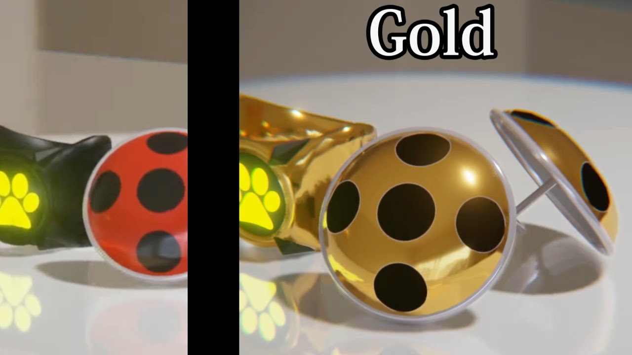 [Miraculous Ladybug] 7 Different Types Of Earrings & Ring [FAN MADE]