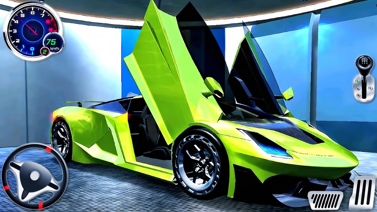3D Driving Class #41 - Real City Driving - New Car Lamborghini Gallardo Racing - Android GamePlay