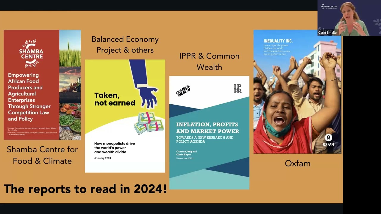 Reforming Competition Regimes in Africa for Sustainable Food Systems