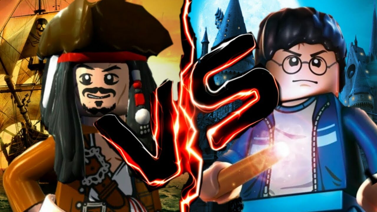 Лего пираты VS Лего Гарри Поттер. Какая игра лучше![Игро-битва]