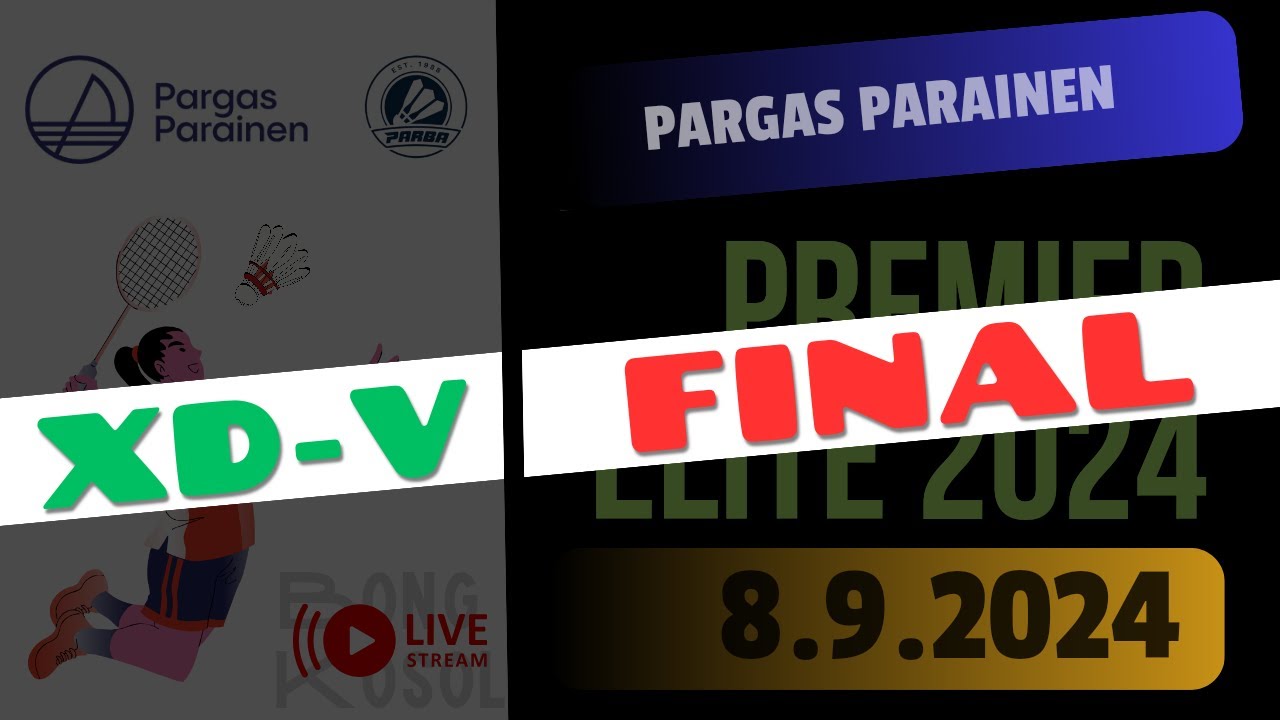 Kaisti/Suutarinen vs Melleri/Santalahti | XDV FINAL | BADMINTON FINLAND