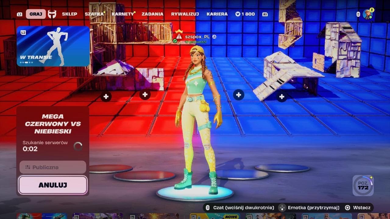 Fortnite red vs Blue