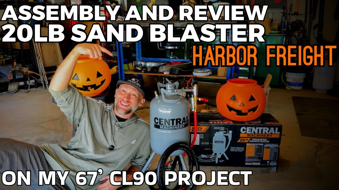 Harbor Freight Sand&nbsp;blaster Review - 1967 Honda CL90 Project