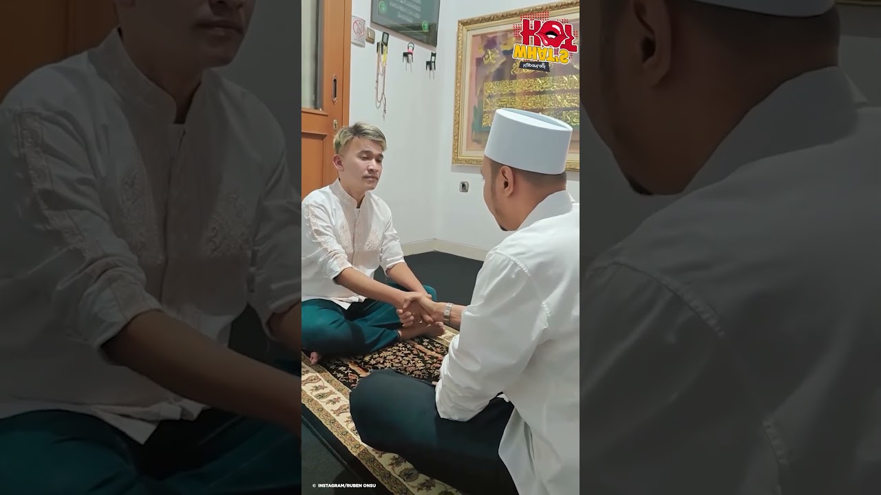 Detik-Detik Ruben Onsu Mualaf Dan Ucapkan Kalimat Syahadat, Dibimbing Habib Usman bin Yahya