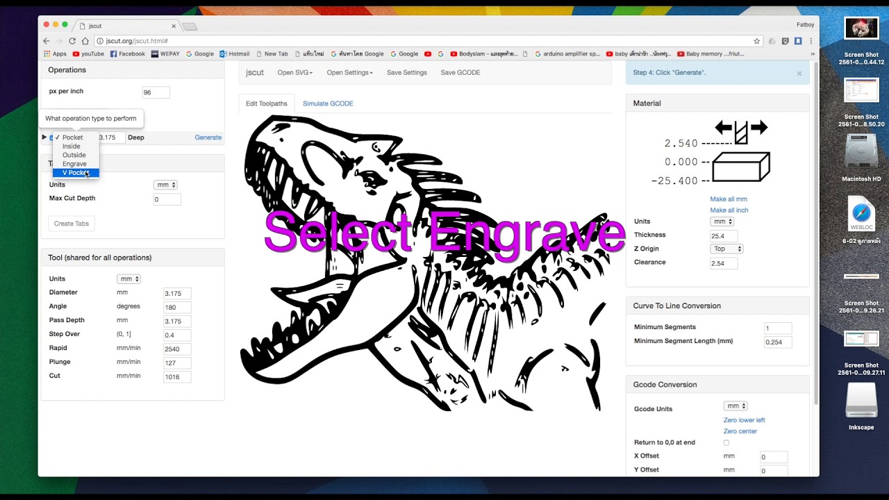 Convert Image to G-CODE for CNC machine