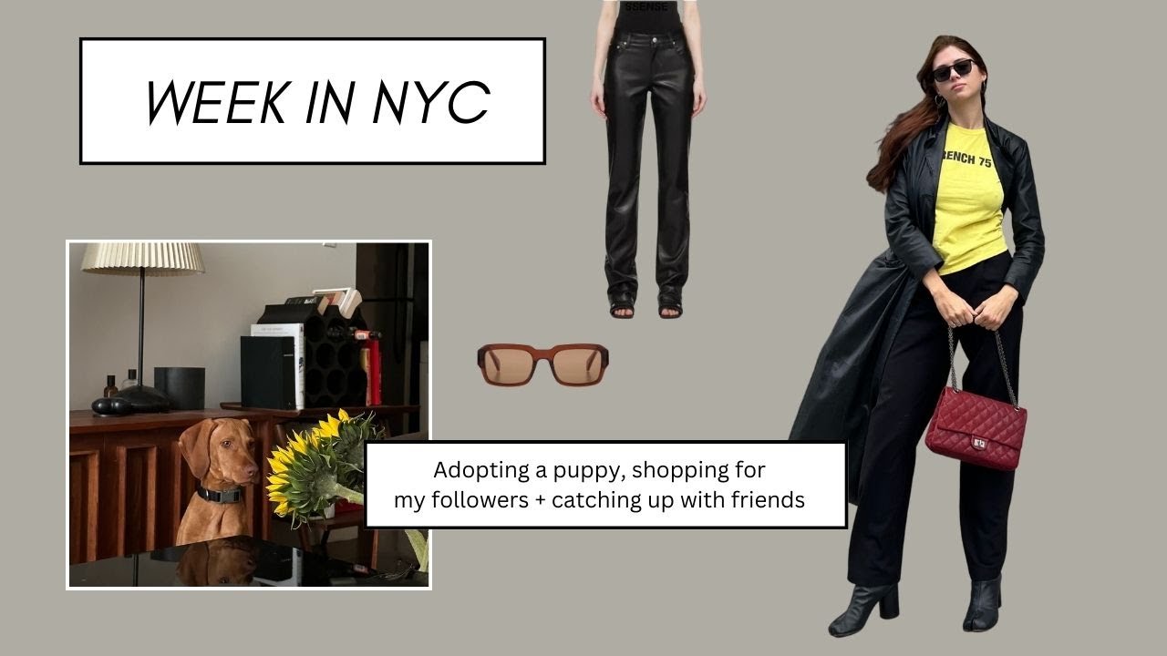 A Week in NYC  💌 Exciting news, food + friends