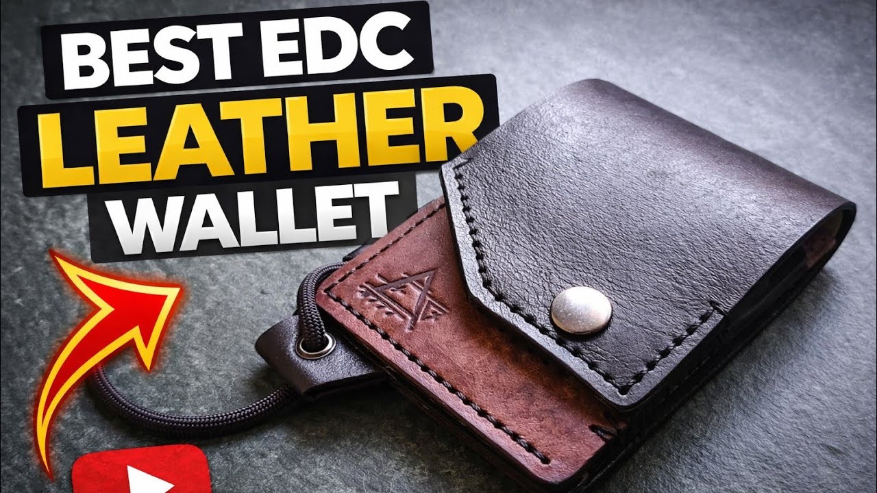 How to Make the Perfect Leather EDC Wallet | Full Build Process